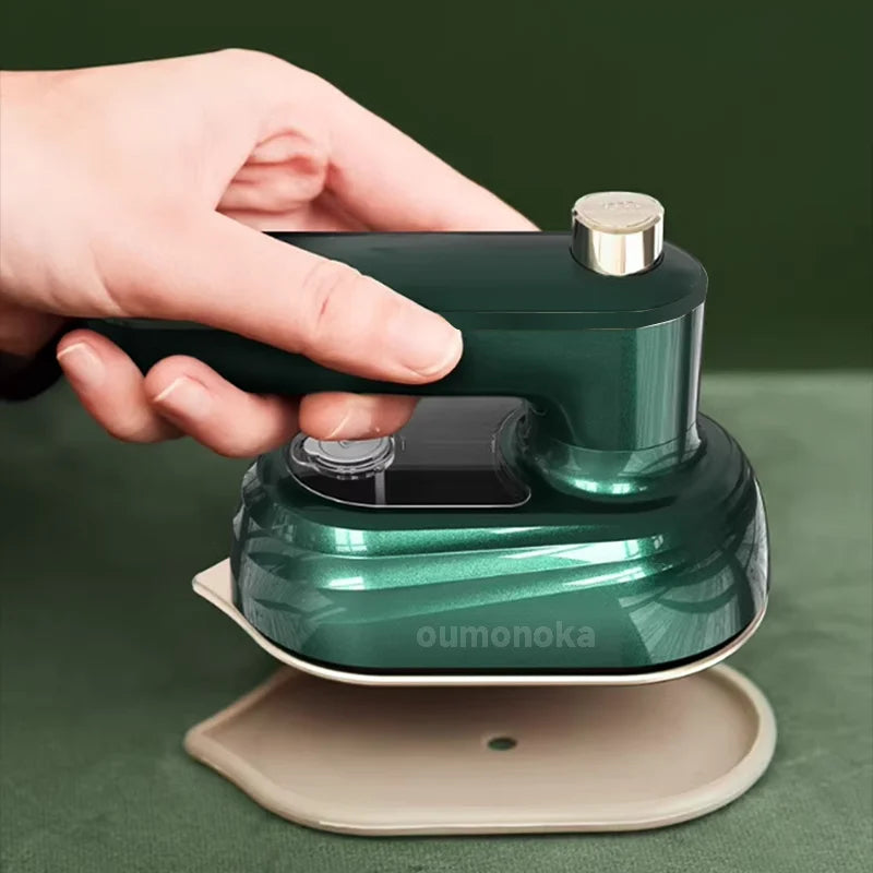 Plancha de vapor portátil 2 en 1 para prendas de vestir, ideal para viajes