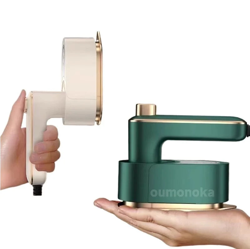 Plancha de vapor portátil 2 en 1 para prendas de vestir, ideal para viajes